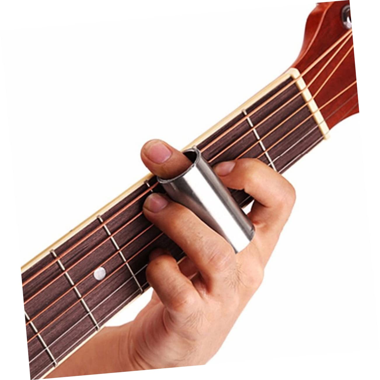 Amazon | 70mmガラスとステンレススチールのギタースライド